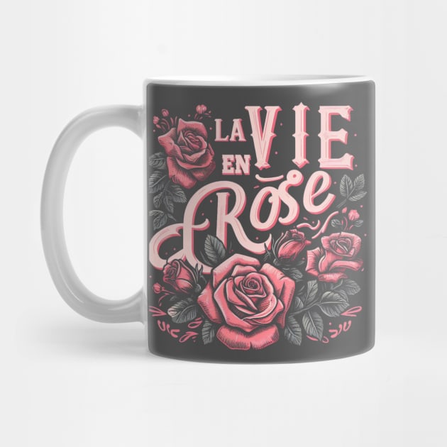 La vie en rose - Edith Piaf by Labonneepoque